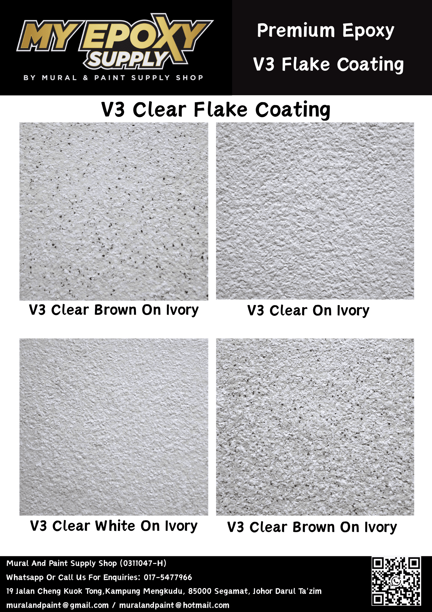 V3 Epoxy Clear Flake & Custom Tint Series DIY Sets