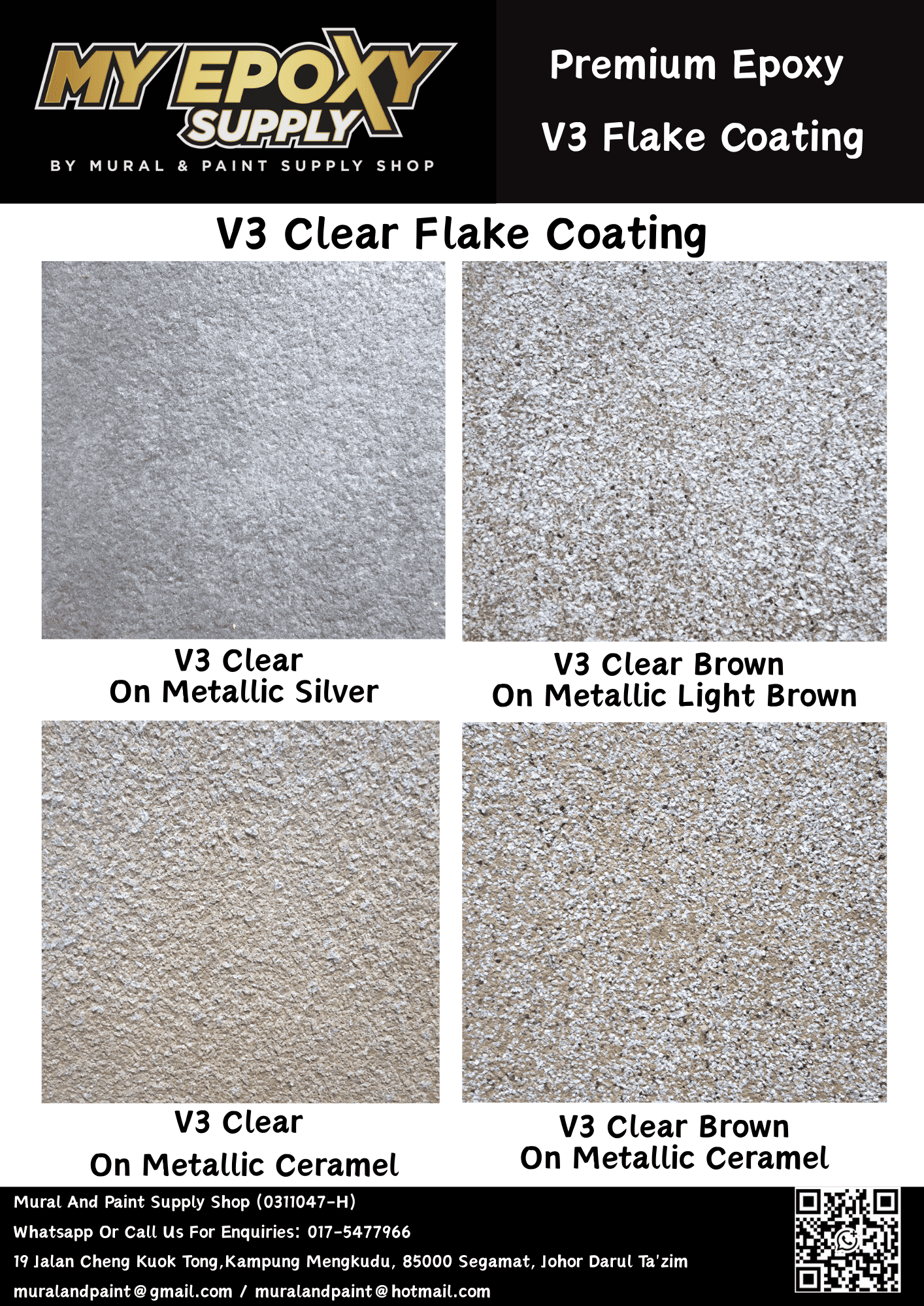 V3 Epoxy Clear Flake & Custom Tint Series DIY Sets