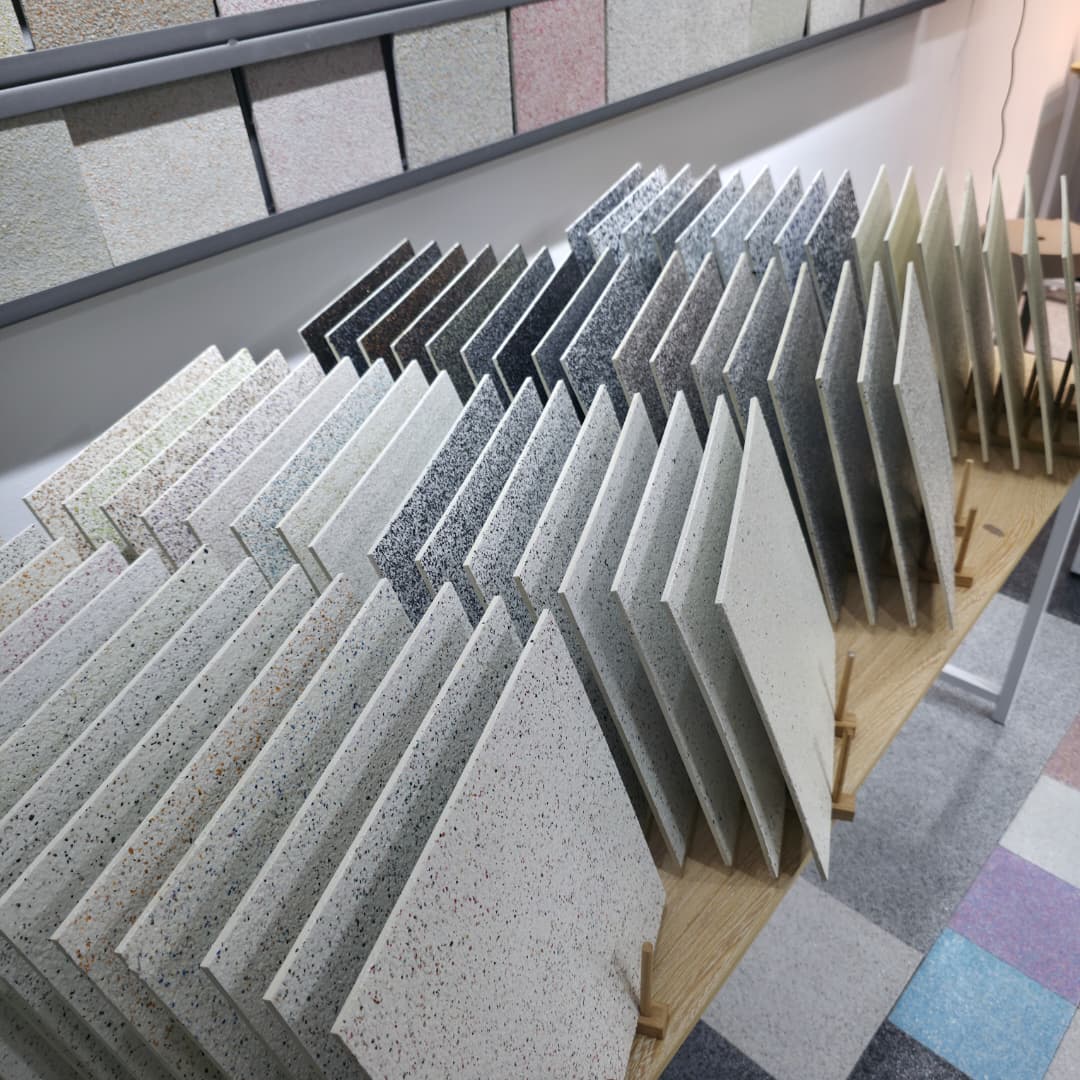 Mural And Paint Flake Coating Mini Sample Board V1–V4, Customizable Colors (Price per Piece)