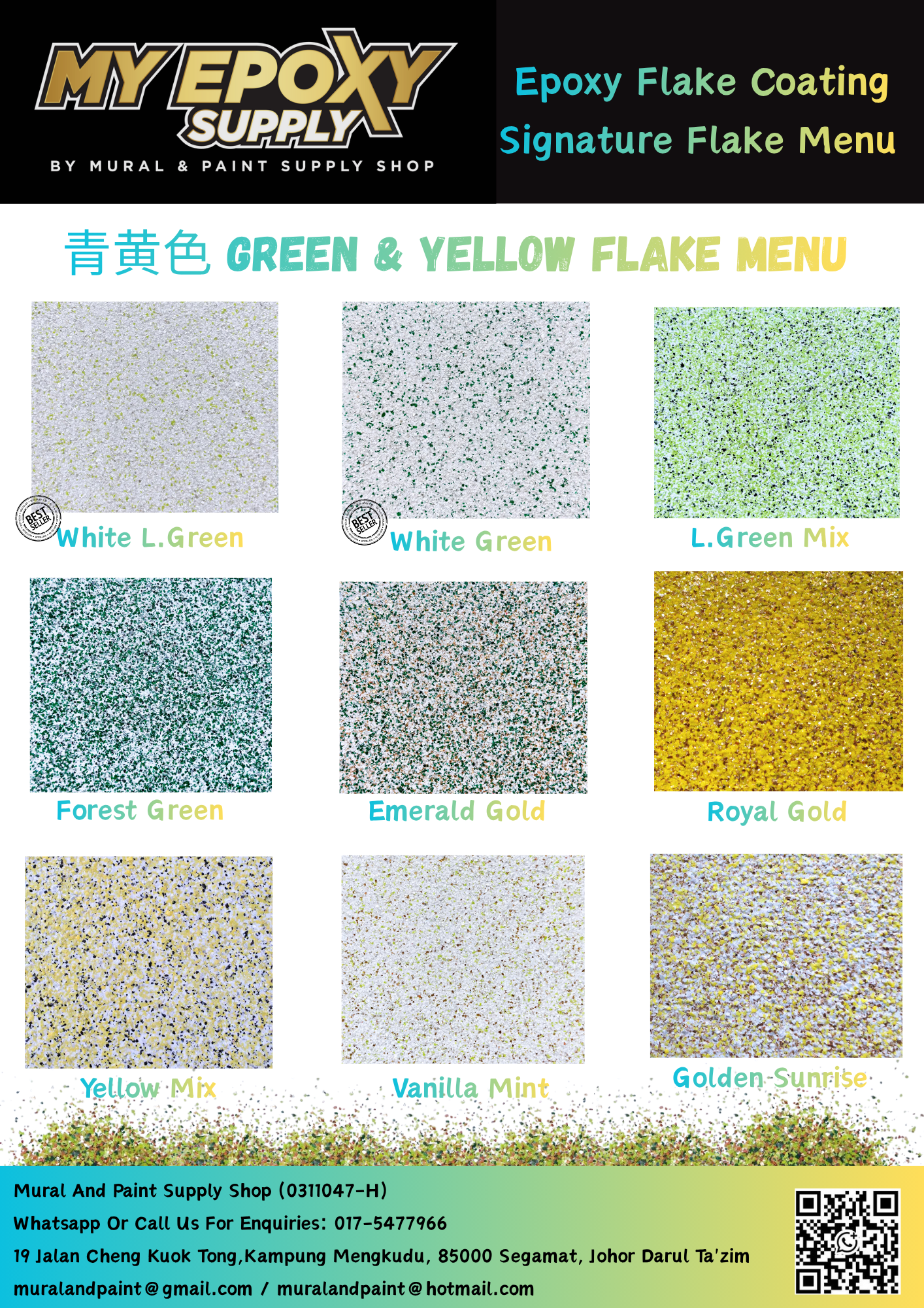 V1 Epoxy Flake DIY Sets – 1-2mm Mica Flake Series DIY Sets