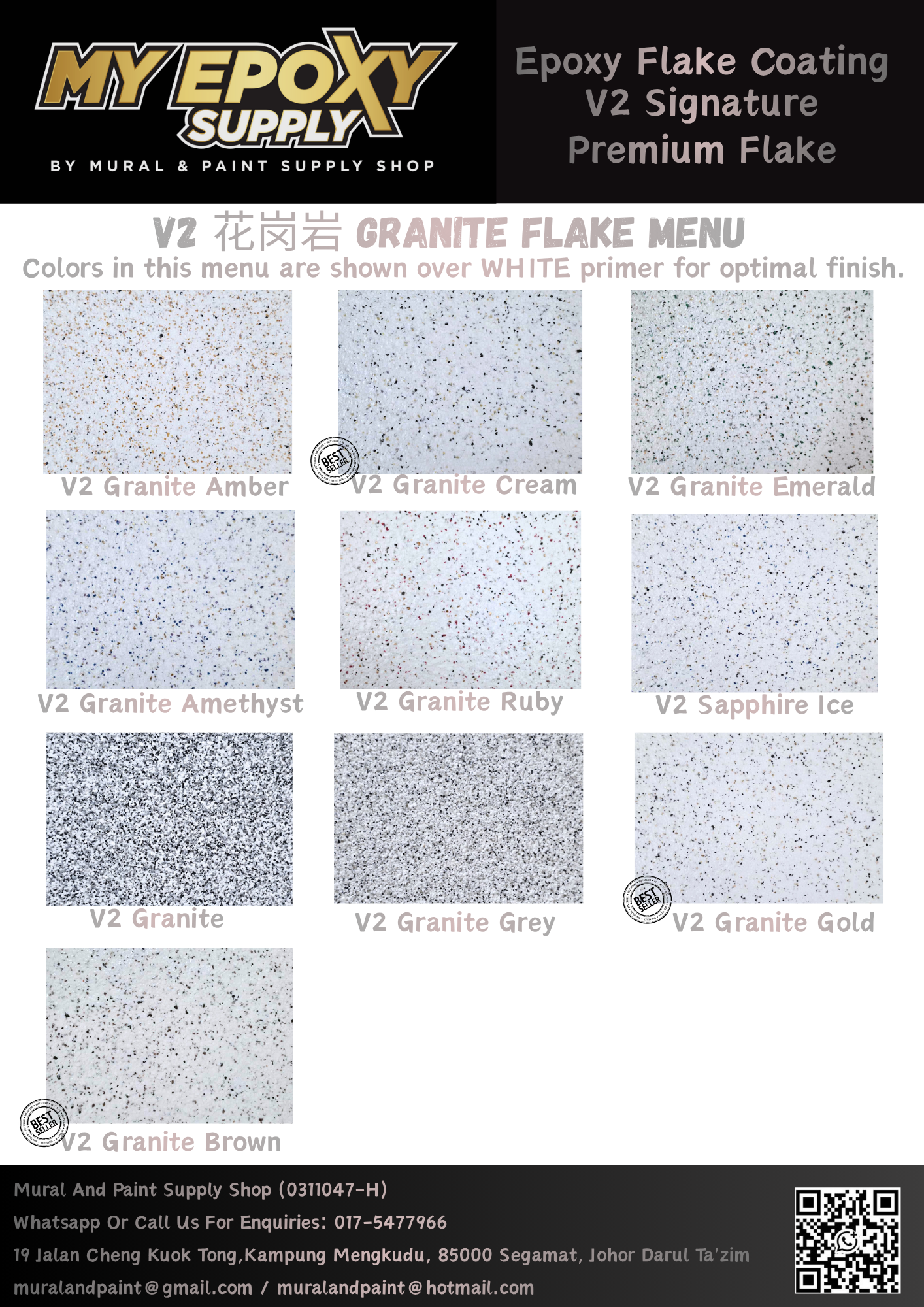 V2 Epoxy Flake DIY Sets – SnowFlake Series DIY Sets