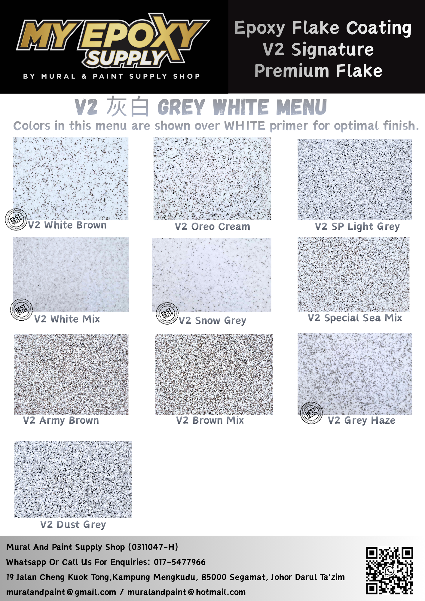 V2 Epoxy Flake DIY Sets – SnowFlake Series DIY Sets