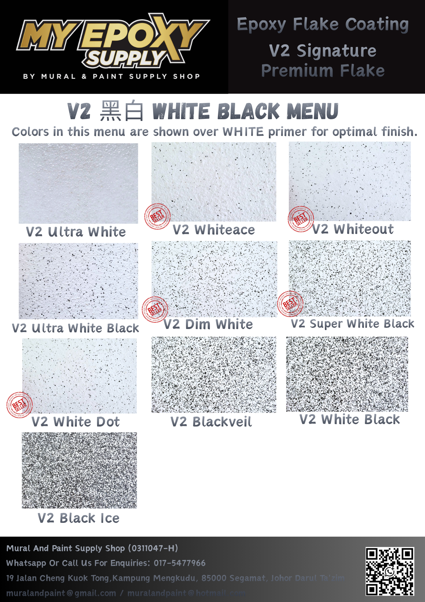 V2 Epoxy Flake DIY Sets – SnowFlake Series DIY Sets