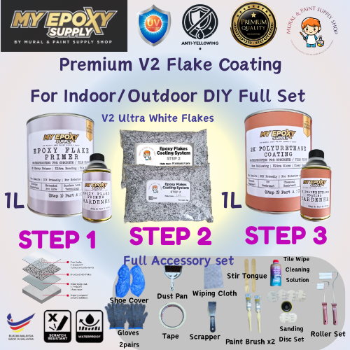 V2 Epoxy Flake DIY Sets – SnowFlake Series DIY Sets